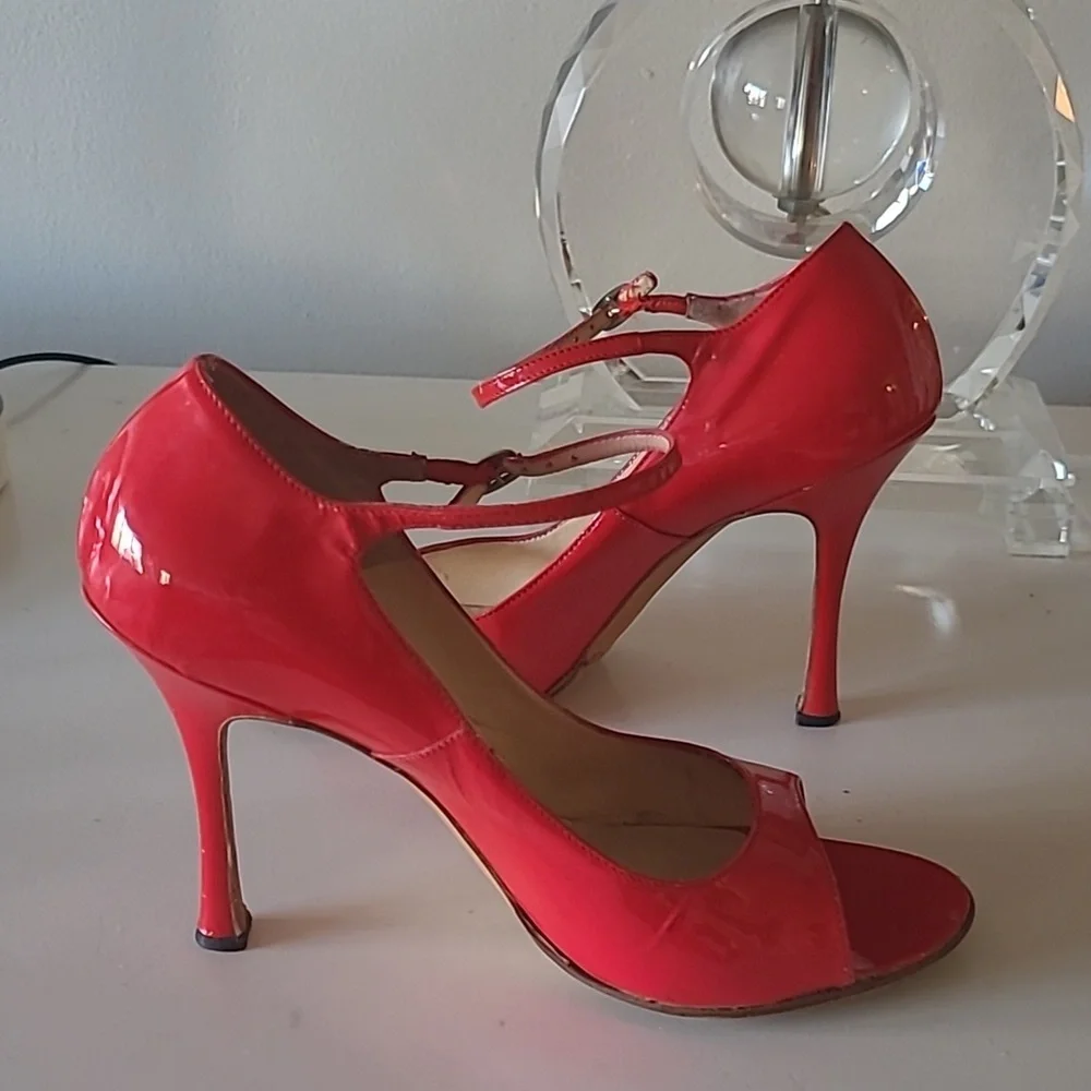 MANOLO BLAHNIK Red Heels - Picture 6 of 13